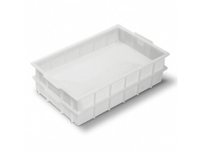 Bandeja plástica 061 açougue fábrica empilhada