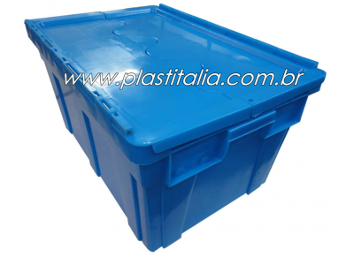 Caixa Lacrável com Tampa Basculante