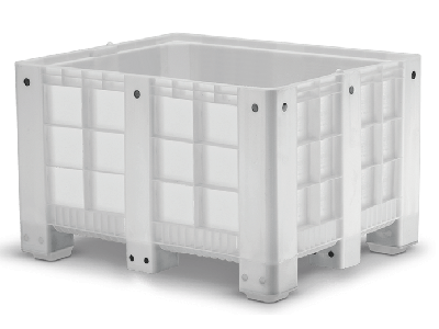 caixa pallet bin bca pareds fechadas 600 litros 366N