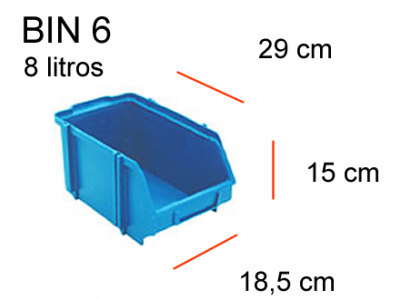 Dimensional do BIN 6