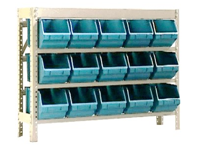Estante organizadora para 15 BINs 6