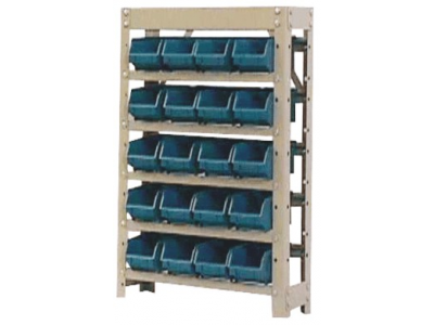 estante metálica organizadora para 20 bins nr 3