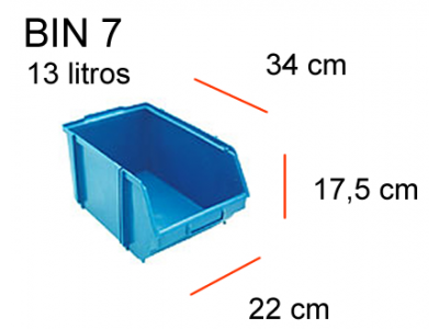 Dimensional do BIN 7