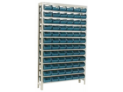 Estante metálica para 120 BINs 5
