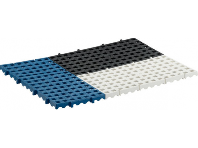 estrado modular 25 x 50 comparativo cores encaixados