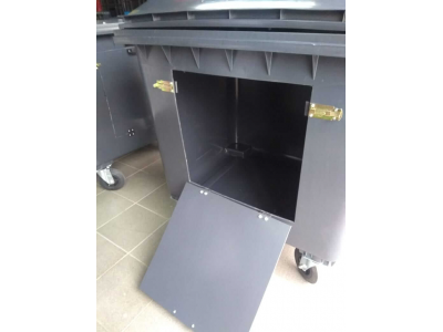 Lixeira 1.000 L com Porta Lateral