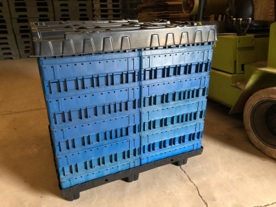 Pallet Plastico Empilhável 1012 Termo KLT